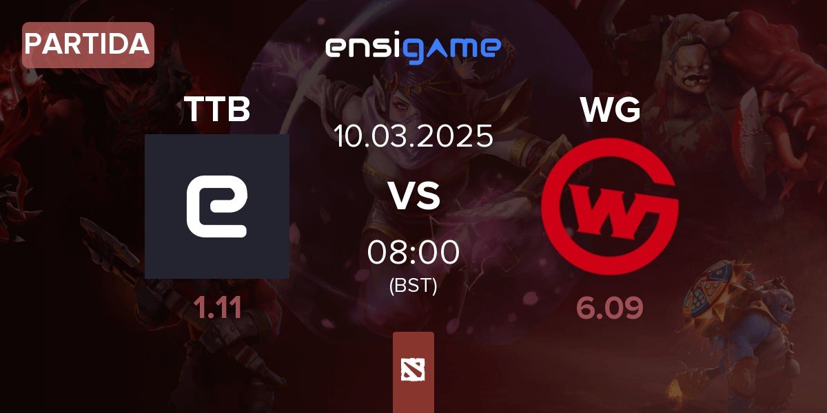 Partida Team TideBound TTB vs Wildcard Gaming WG | 10.03