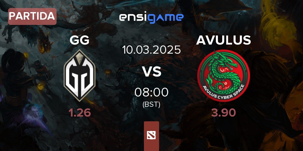 Partida Gaimin Gladiators GG vs AVULUS | 10.03