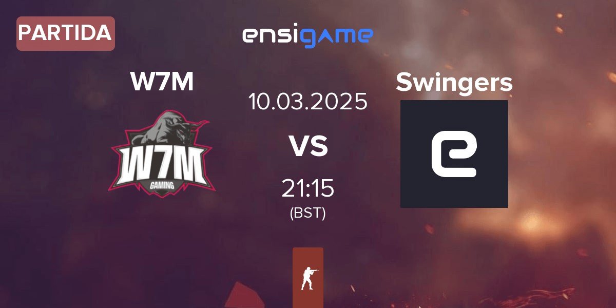 Partida W7M Esports W7M vs Swingers | 10.03