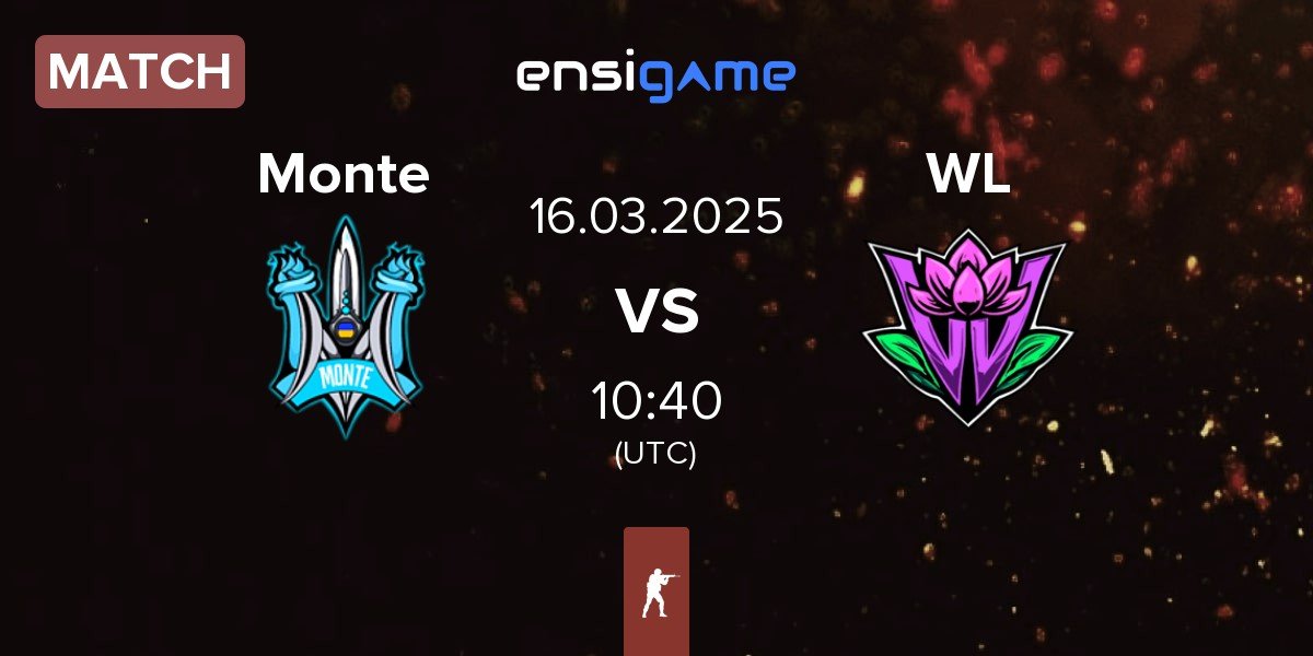 Match Monte vs Wild Lotus WL | 16.03