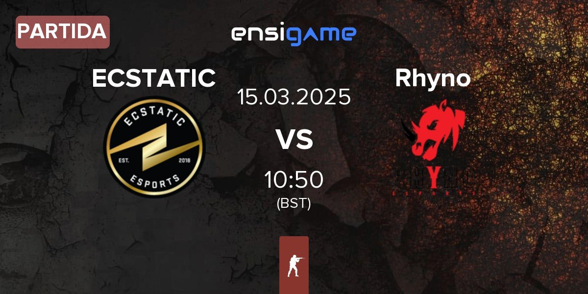 Partida ECSTATIC vs Rhyno Esports Rhyno | 15.03