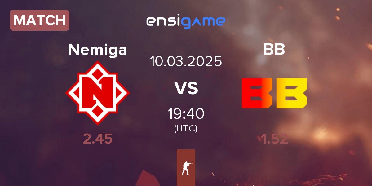 Match Nemiga Gaming Nemiga vs BetBoom BB | 10.03