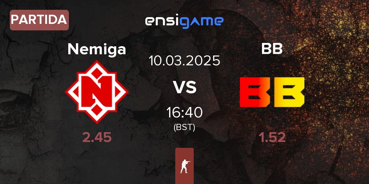 Partida Nemiga Gaming Nemiga vs BetBoom BB | 10.03