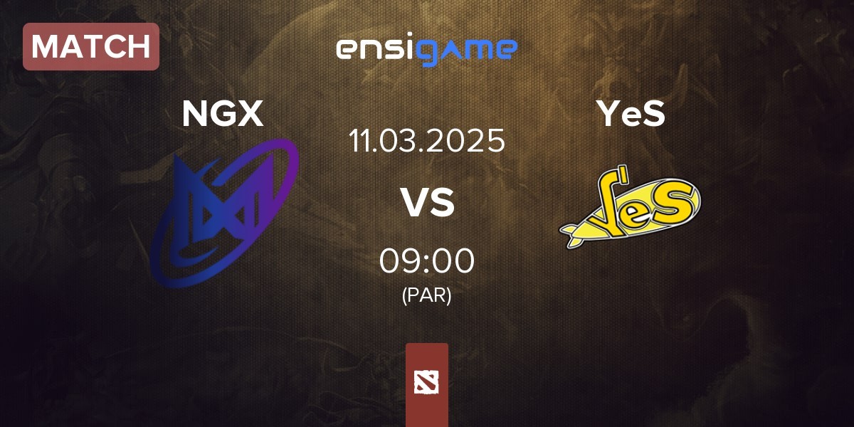 Match Nigma Galaxy NGX vs Yellow Submarine YeS | 11.03