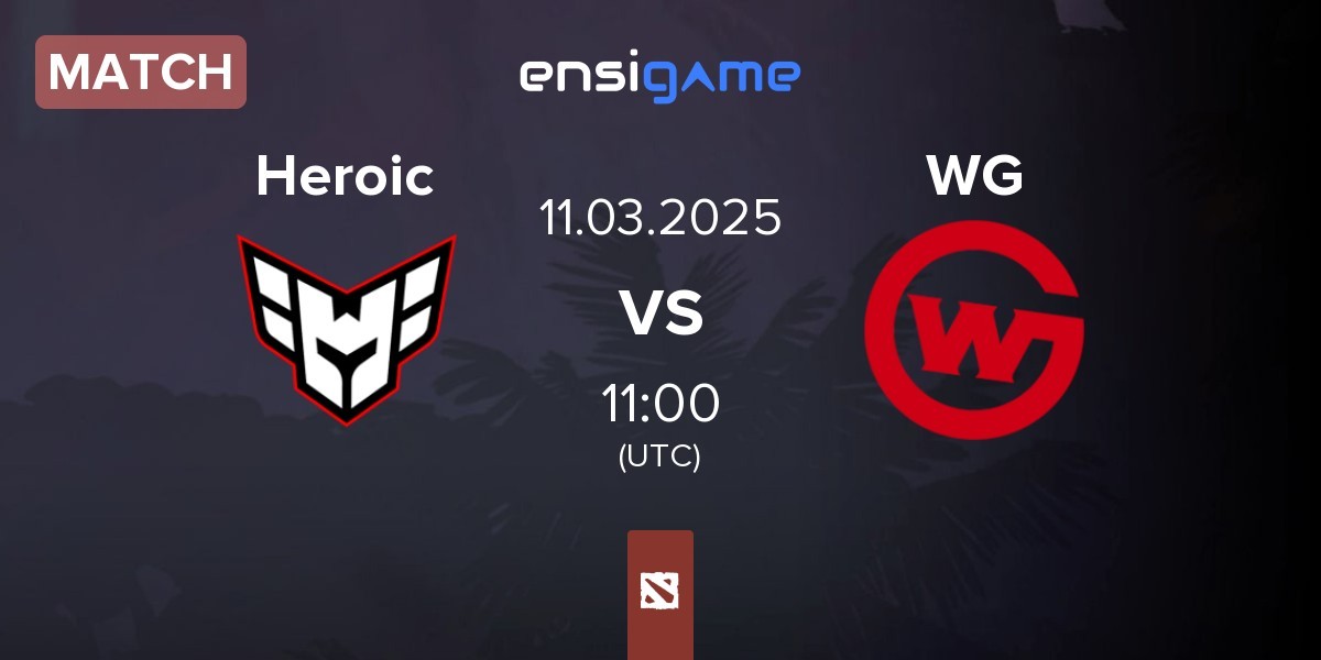 Match Heroic vs Wildcard Gaming WG | 11.03