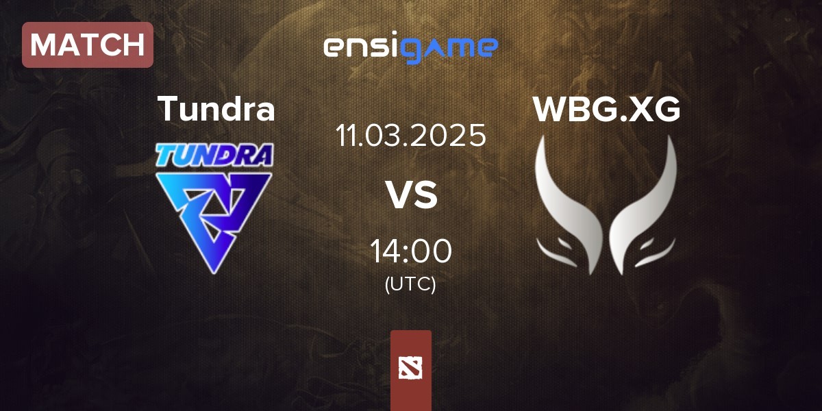 Match Tundra Esports Tundra vs Xtreme Gaming WBG.XG | 11.03