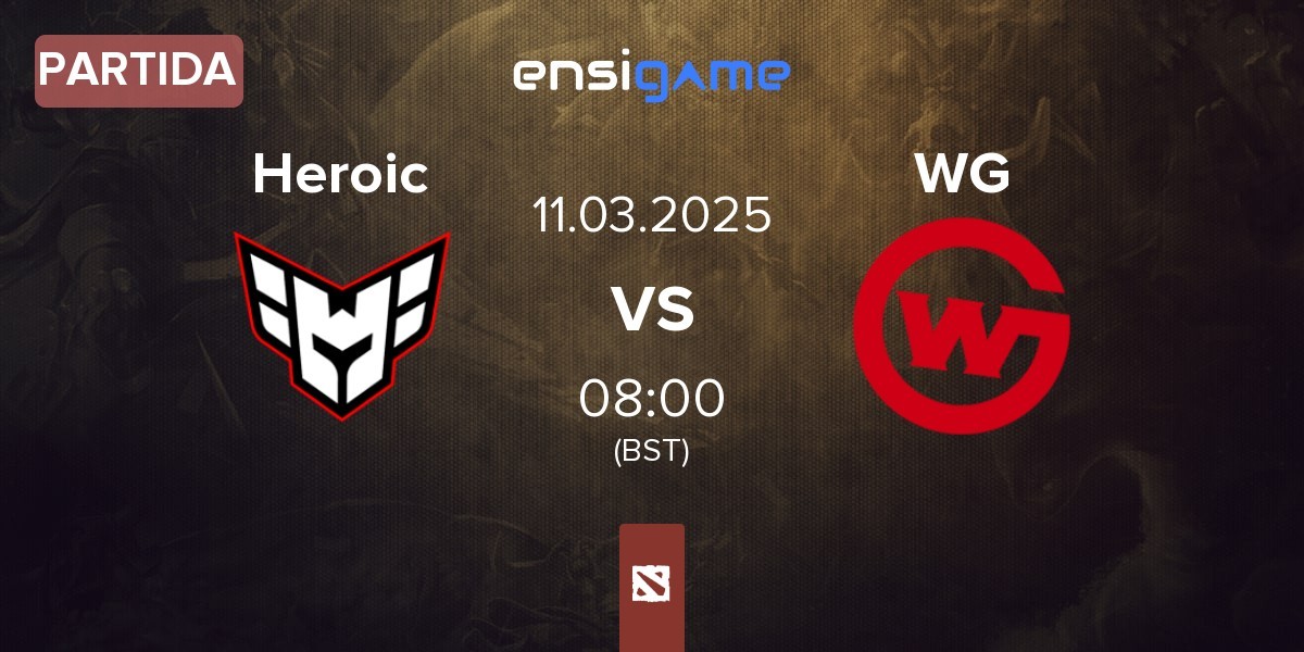 Partida Heroic vs Wildcard Gaming WG | 11.03