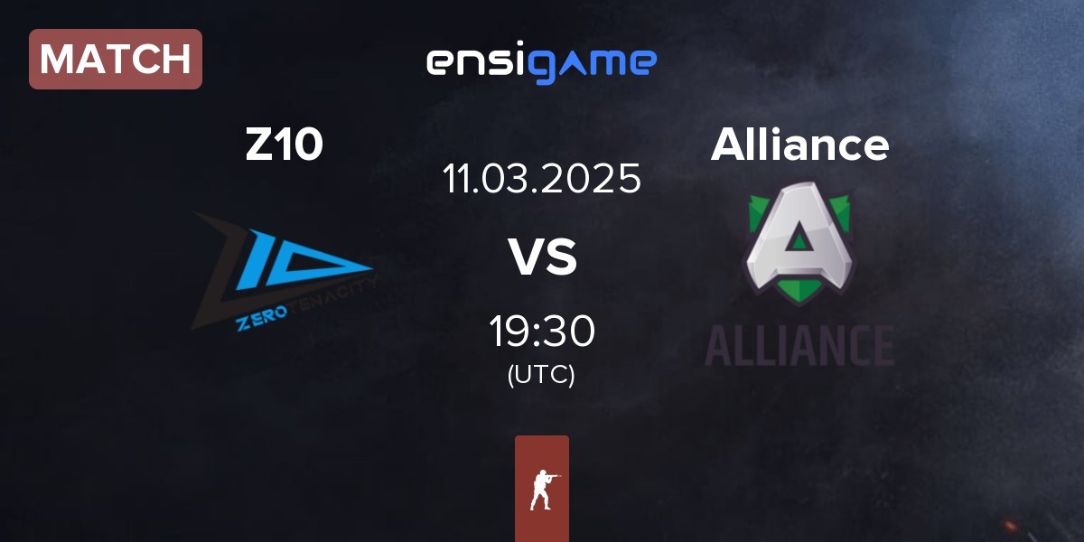 Match Zero Tenacity Z10 vs Alliance | 11.03