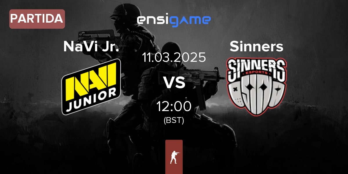 Partida Natus Vincere Junior NaVi Jr. vs Sinners Esports Sinners | 11.03