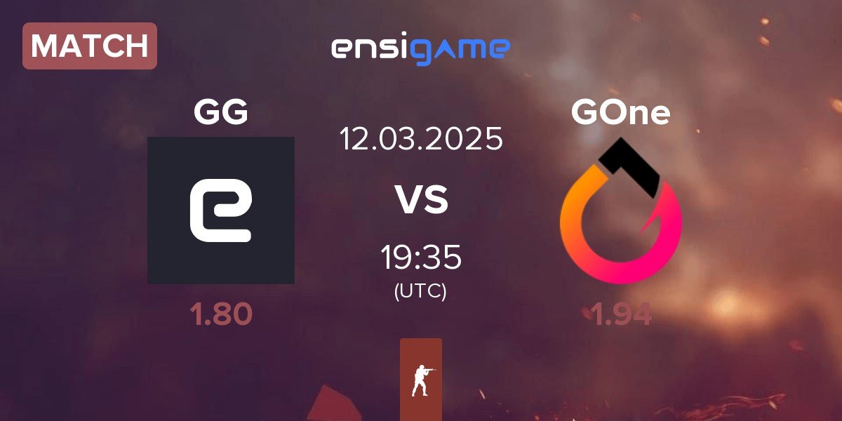 Match Garden Garage GG vs GenOne GOne | 12.03