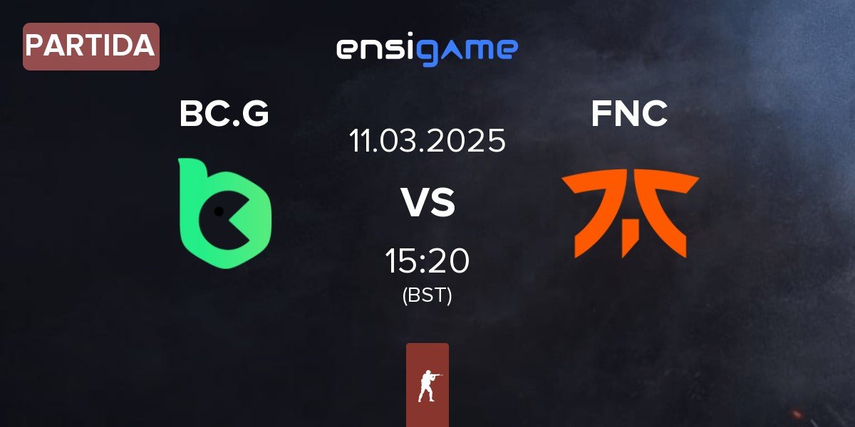 Partida BC.Game Esports BC.G vs Fnatic FNC | 11.03