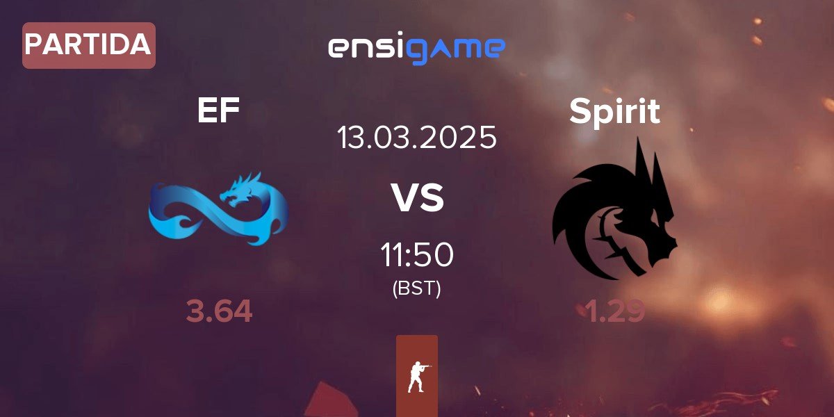 Partida Eternal Fire EF vs Team Spirit Spirit | 13.03