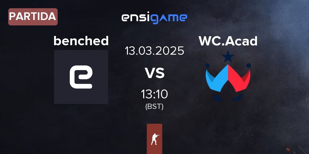 Partida benched vs Wildcard Academy WC.Acad | 13.03