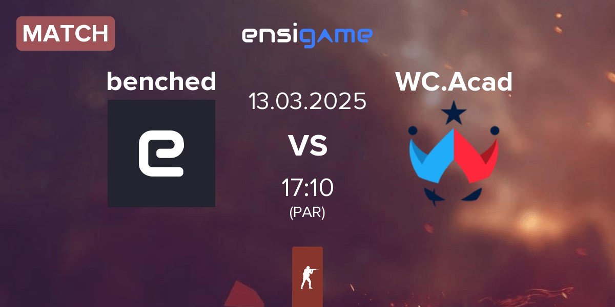 Match benched vs Wildcard Academy WC.Acad | 13.03