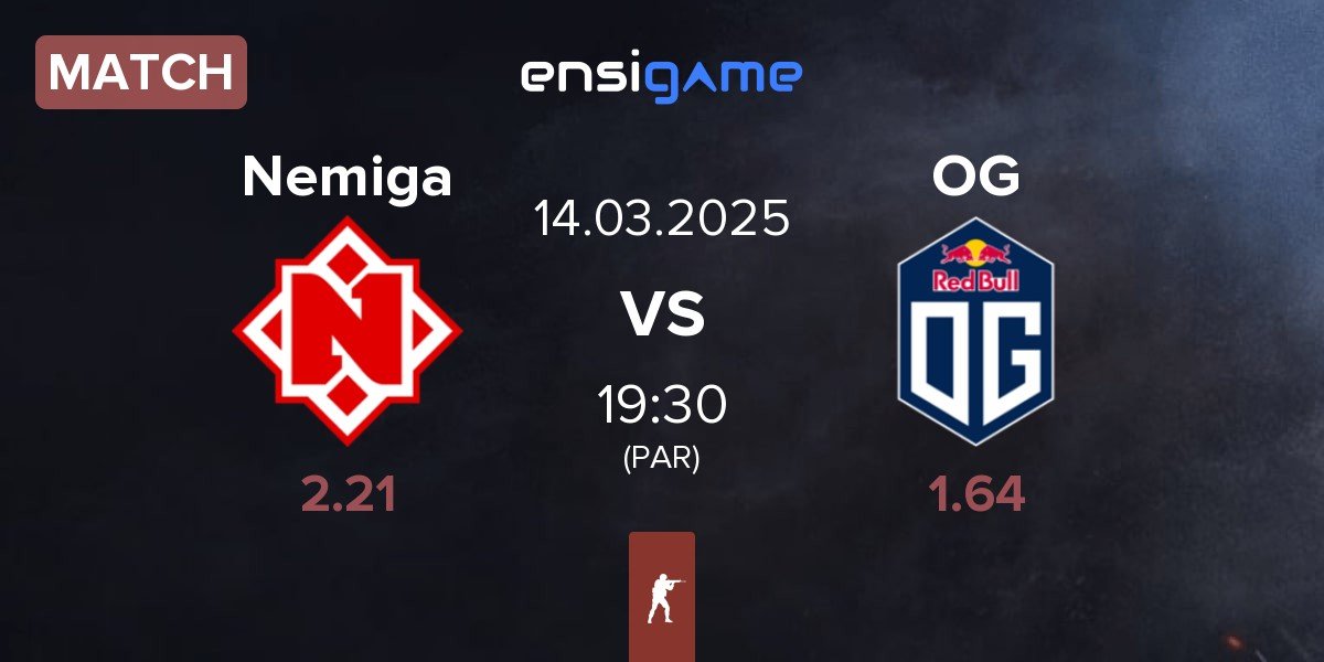 Match Nemiga Gaming Nemiga vs OG Gaming OG | 14.03