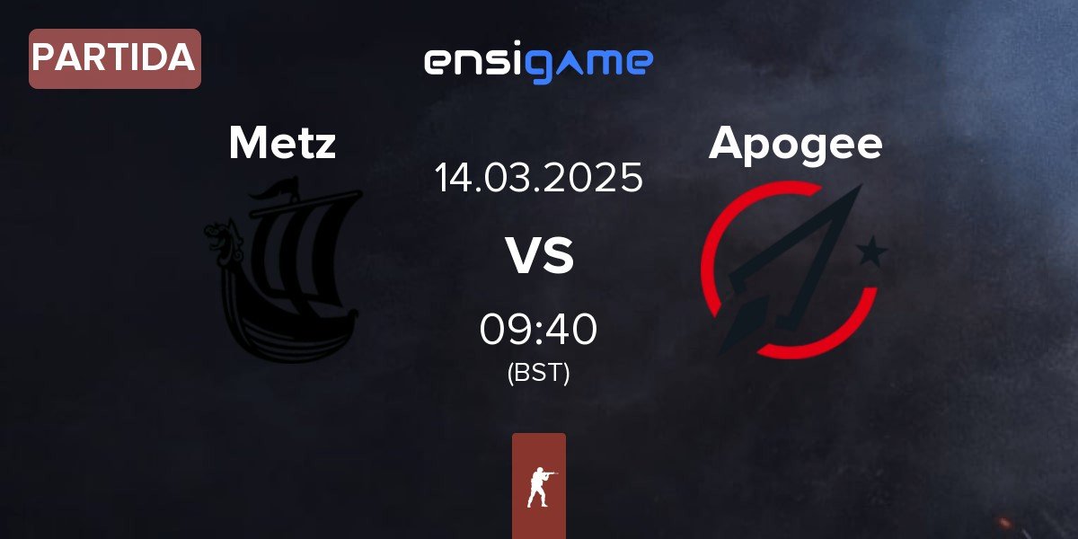 Partida Metizport Metz vs Apogee | 14.03