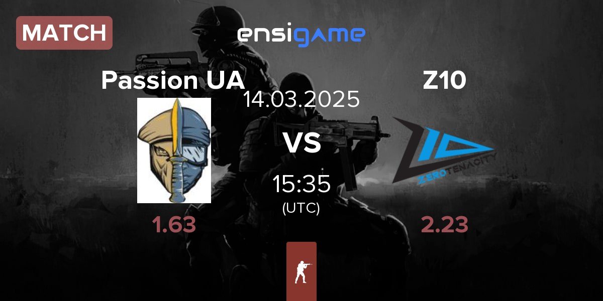 Match Passion UA vs Zero Tenacity Z10 | 14.03