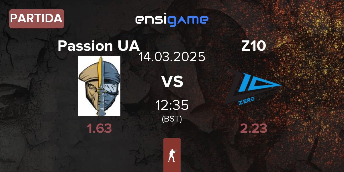 Partida Passion UA vs Zero Tenacity Z10 | 14.03