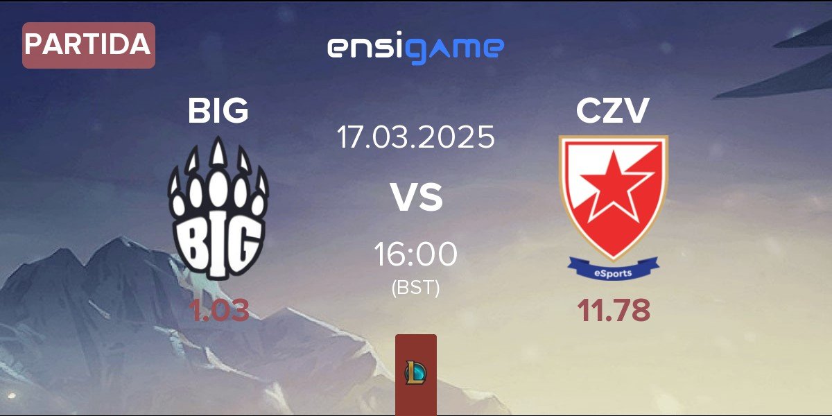 Partida Berlin International Gaming BIG vs Crvena zvezda Esports CZV | 17.03