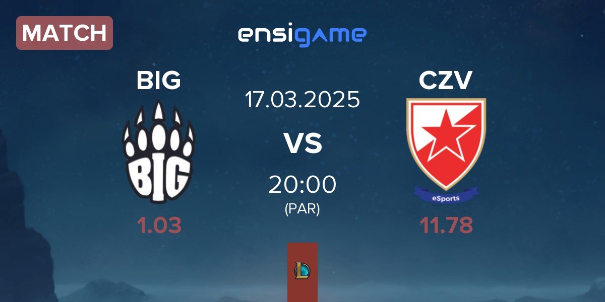 Match Berlin International Gaming BIG vs Crvena zvezda Esports CZV | 17.03