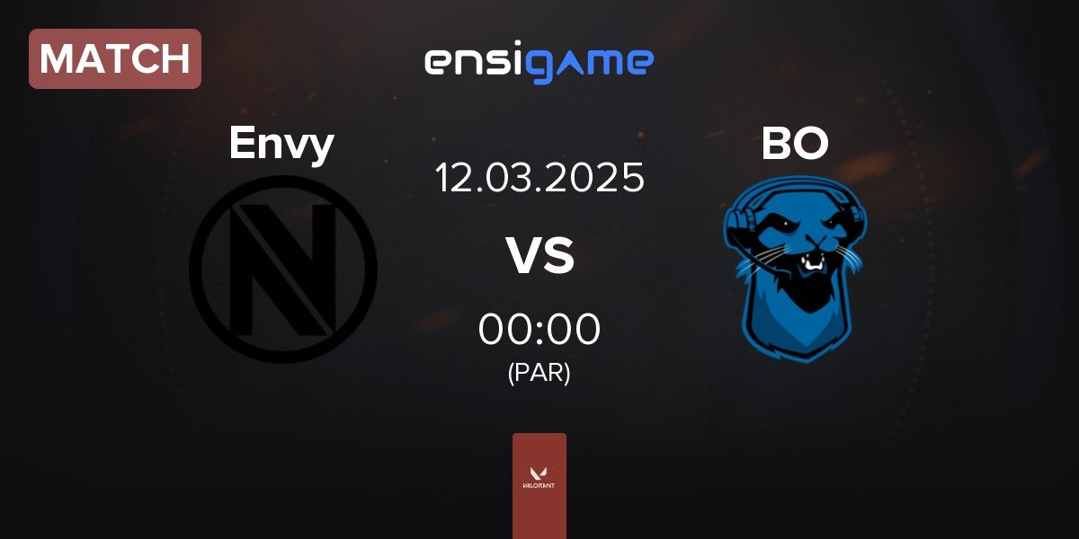 Match Team Envy Envy vs Blue Otter BO | 12.03