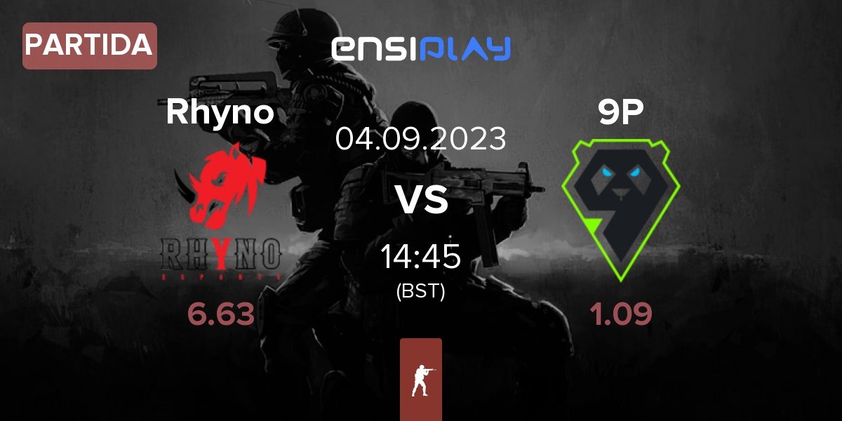 Partida Rhyno Esports Rhyno vs 9 Pandas 9P | 04.09