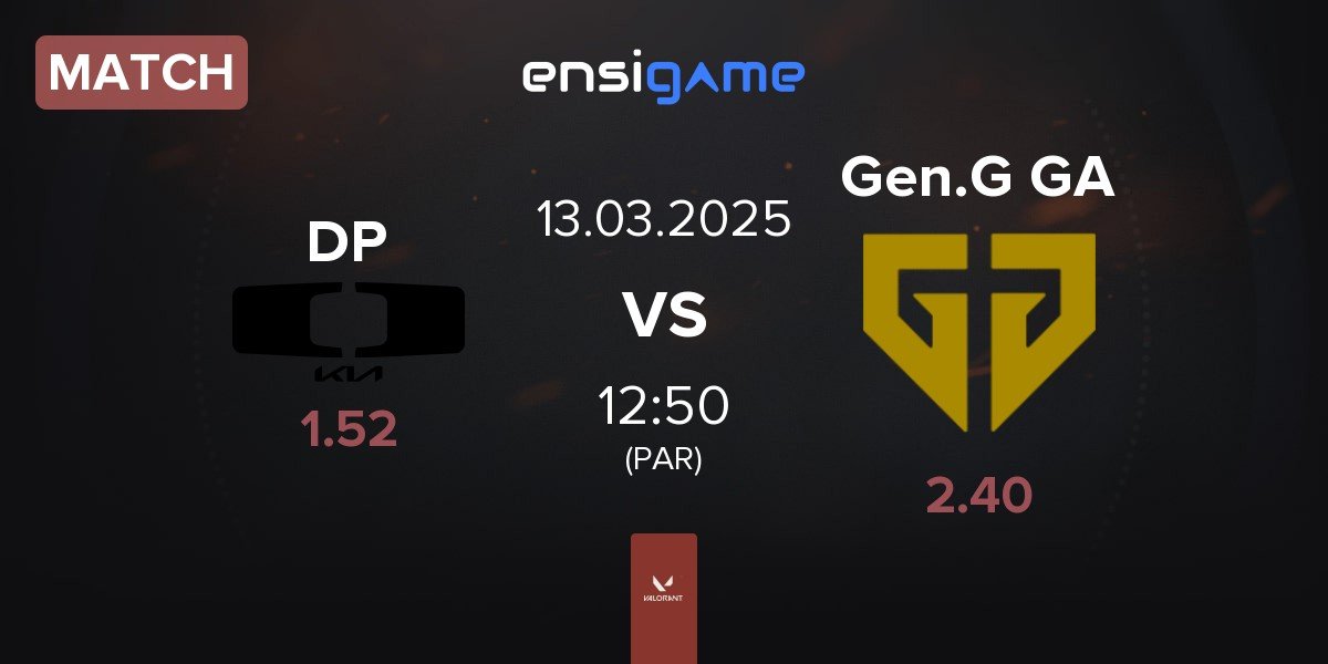 Match Dplus DP vs Gen.G Global Academy Gen.G GA | 13.03