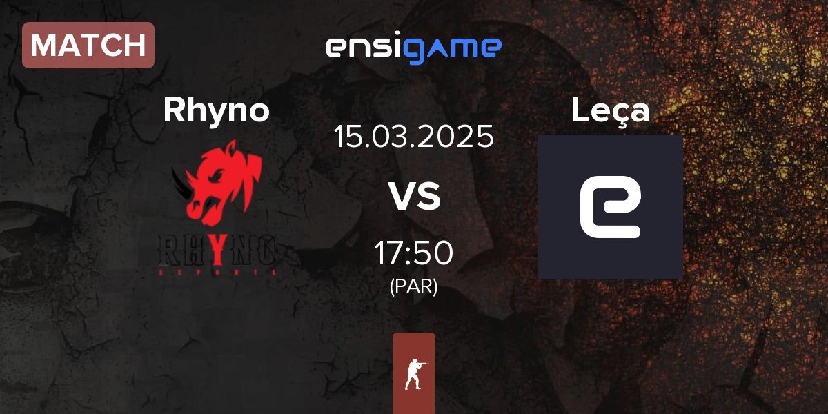 Match Rhyno Esports Rhyno vs Leça | 15.03