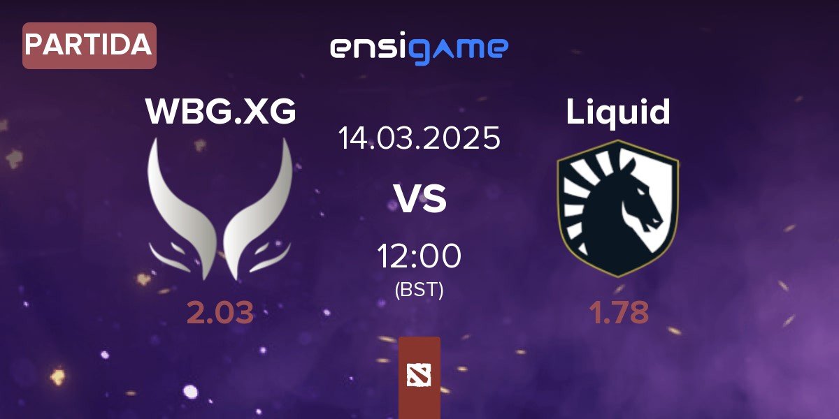 Partida Xtreme Gaming WBG.XG vs Team Liquid Liquid | 14.03