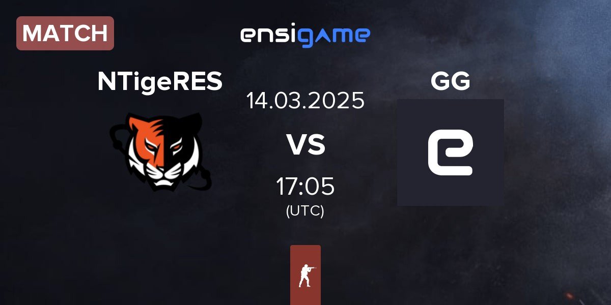 Match Nuclear TigeRES NTigeRES vs Garden Garage GG | 14.03