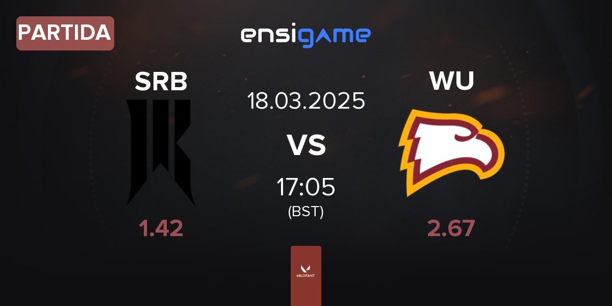 Partida Shopify Rebellion Black SRB vs Winthrop University WU | 18.03