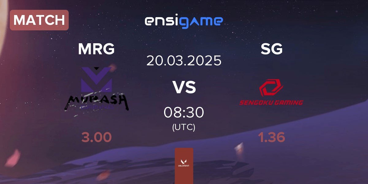 Match MURASH GAMING MRG vs Sengoku Gaming SG | 20.03