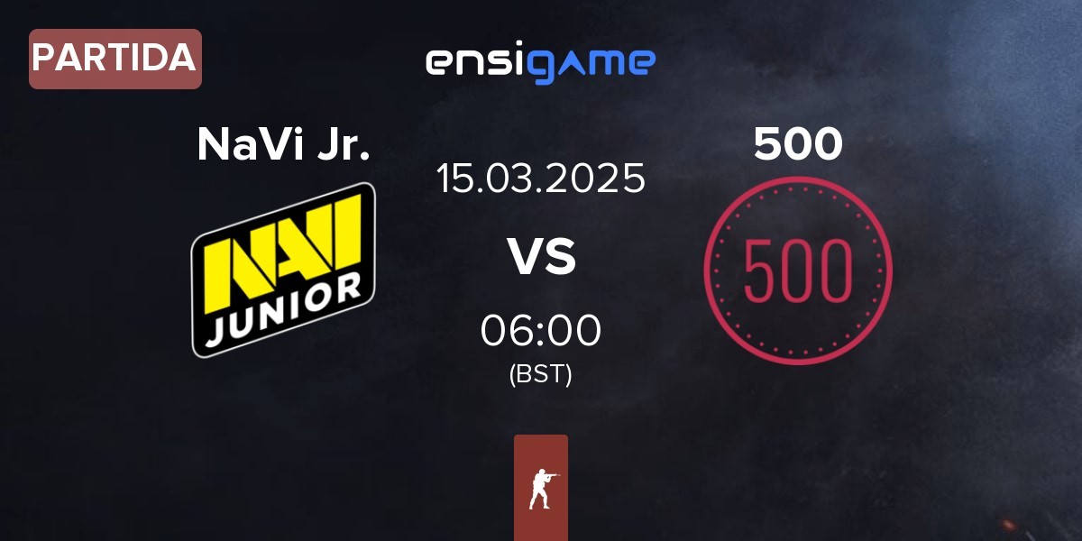 Partida Natus Vincere Junior NaVi Jr. vs 500 | 15.03