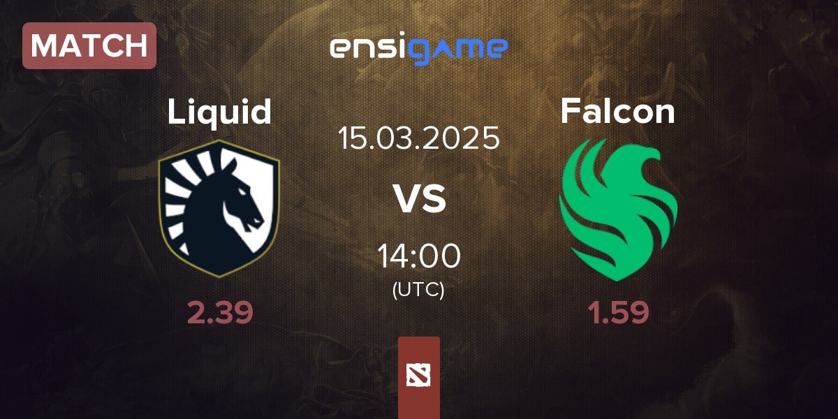 Match Team Liquid Liquid vs Team Falcons Falcon | 15.03