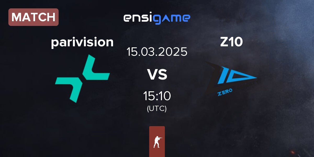 Match PARIVISION parivision vs Zero Tenacity Z10 | 15.03