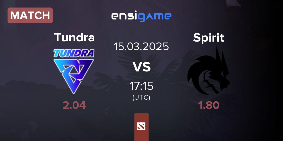 Match Tundra Esports Tundra vs Team Spirit Spirit | 15.03