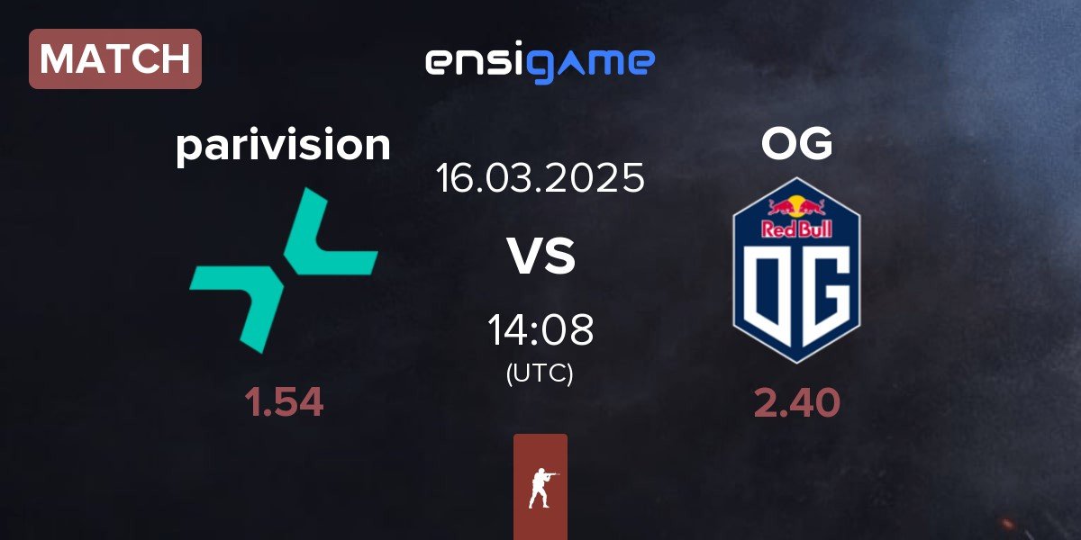 Match PARIVISION parivision vs OG Gaming OG | 16.03