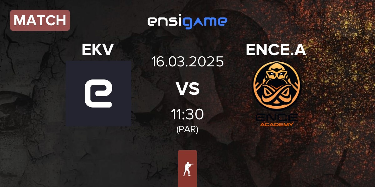 Match Elite Klan VELLAMO EK.VELL vs ENCE Academy ENCE.A | 16.03