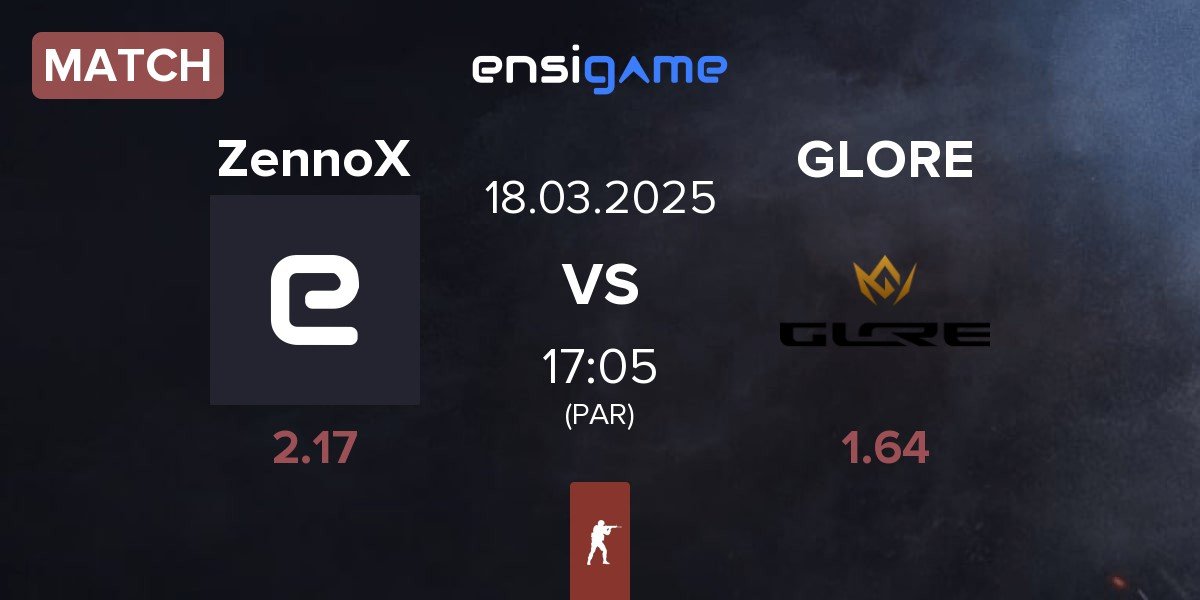 Match ZennoX vs GLORE | 18.03