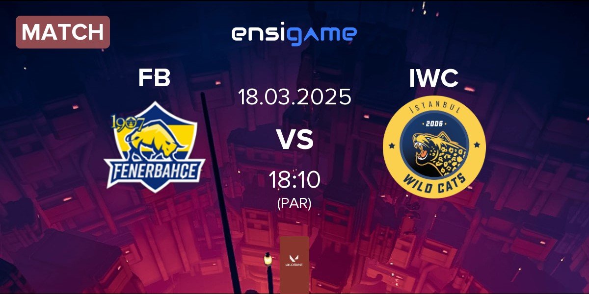 Match Fenerbahçe Esports FB vs Istanbul Wildcats IWC | 18.03