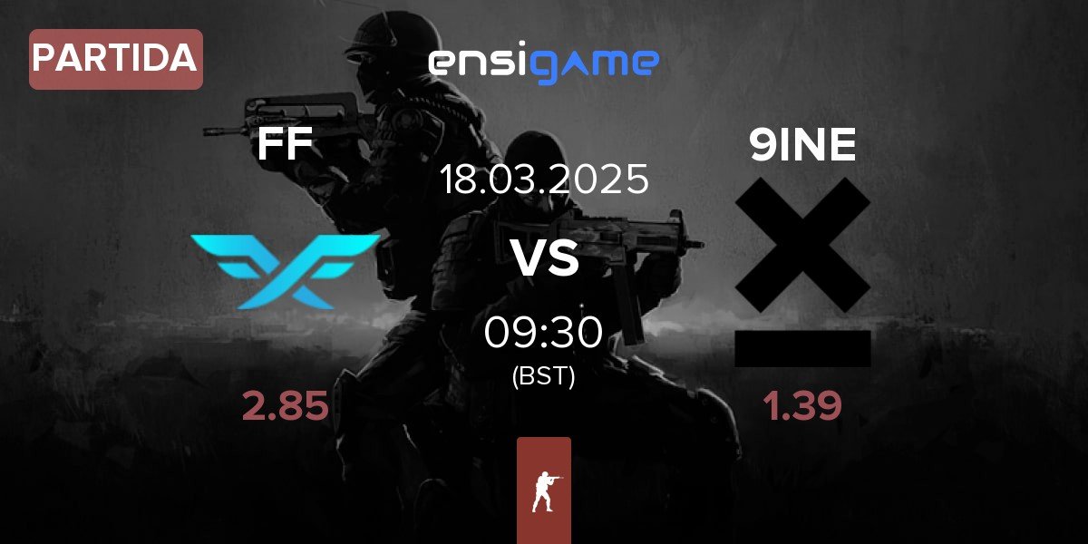 Partida Fire Flux Esports FF vs 9INE | 18.03