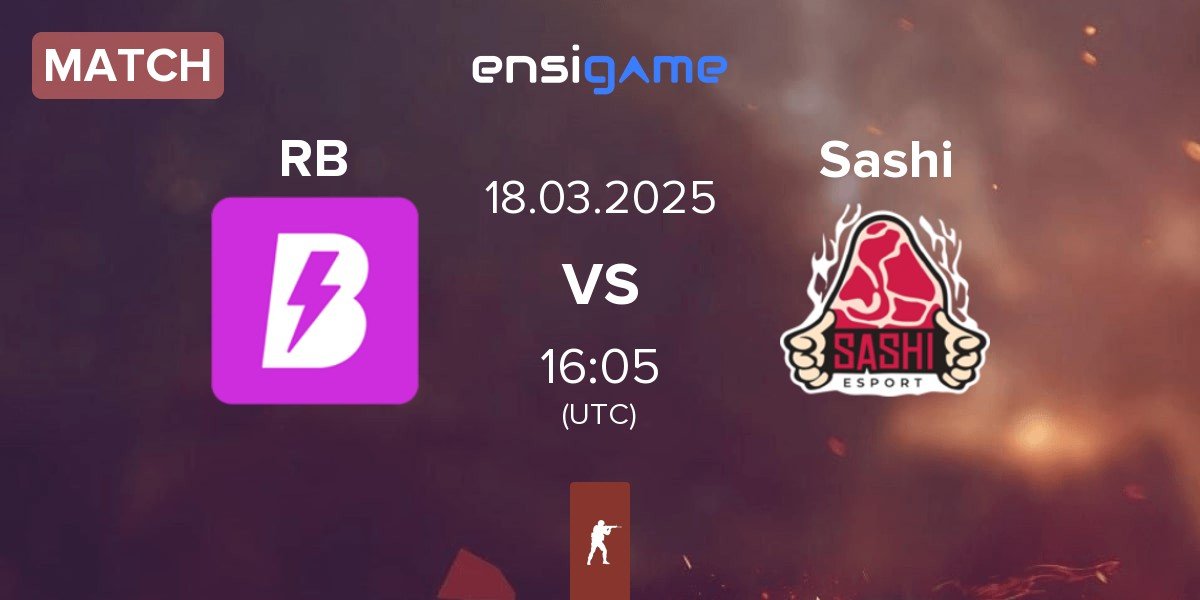 Match RUSH B RB vs Sashi Esport Sashi | 18.03