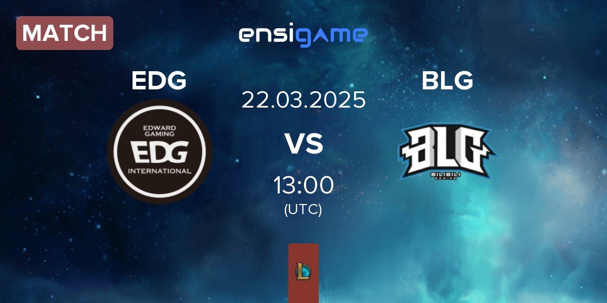 Match EDward Gaming EDG vs Bilibili Gaming BLG | 22.03