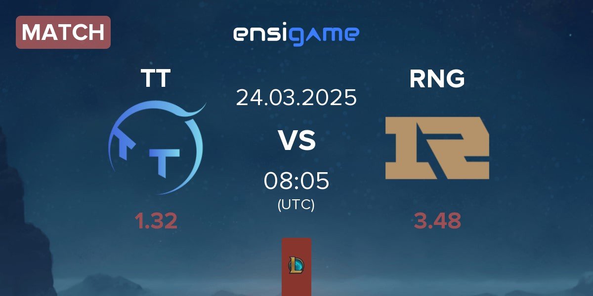 Match ThunderTalk Gaming TT vs Royal Never Give Up RNG | 24.03