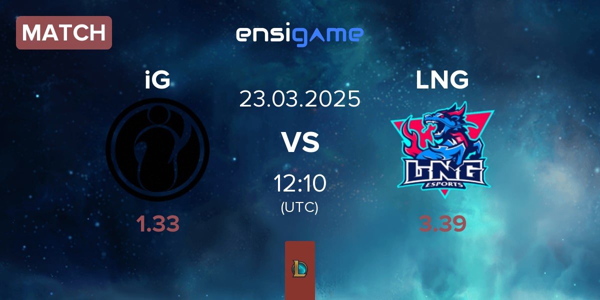 Match Invictus Gaming iG vs LNG Esports LNG | 23.03