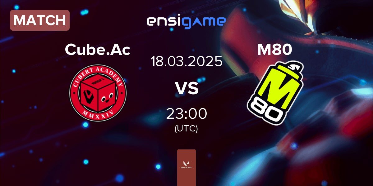 Match Cubert Academy Cube.Ac vs M80 | 18.03