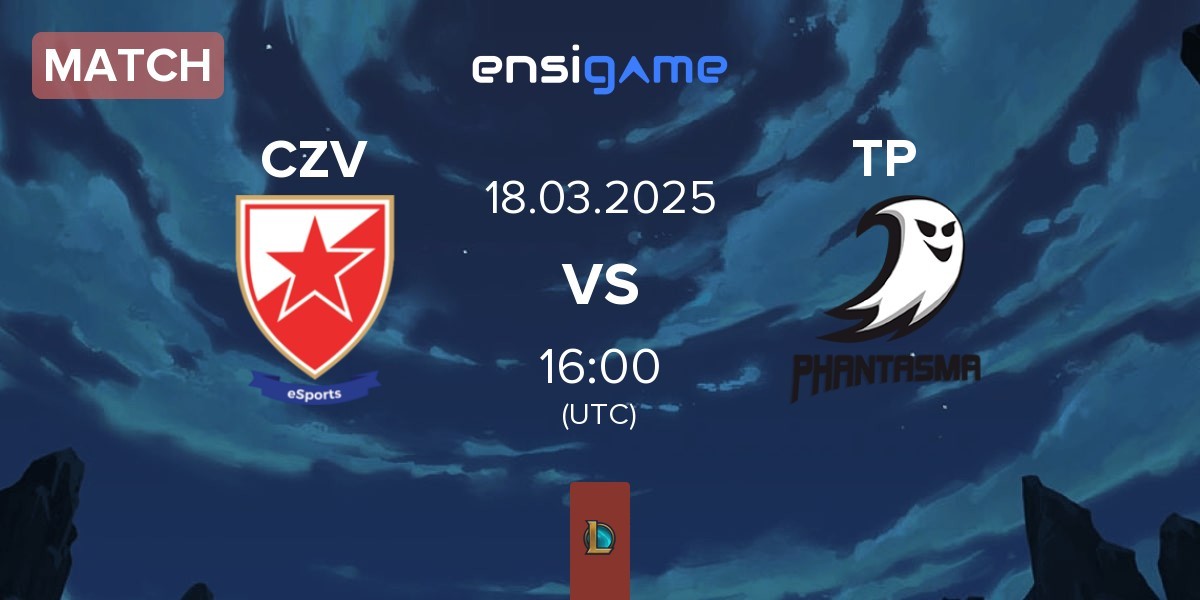 Match Crvena zvezda Esports CZV vs Team Phantasma TP | 18.03