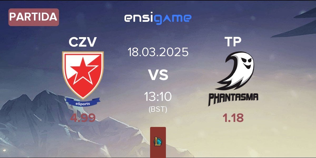 Partida Crvena zvezda Esports CZV vs Team Phantasma TP | 18.03