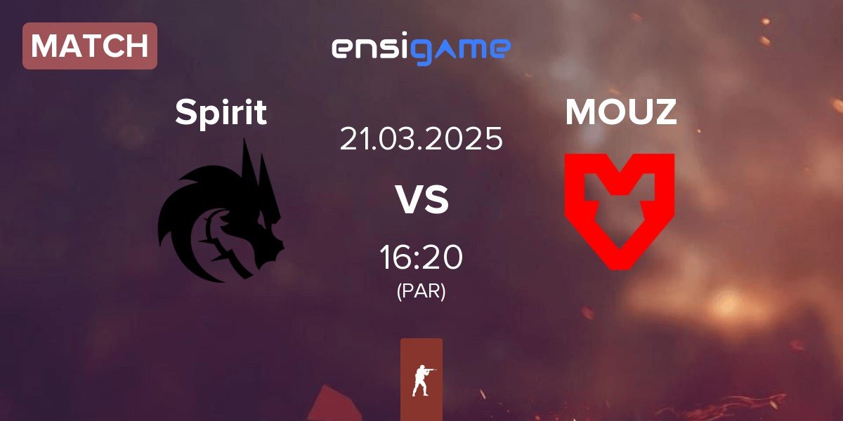 Match Team Spirit Spirit vs MOUZ | 21.03