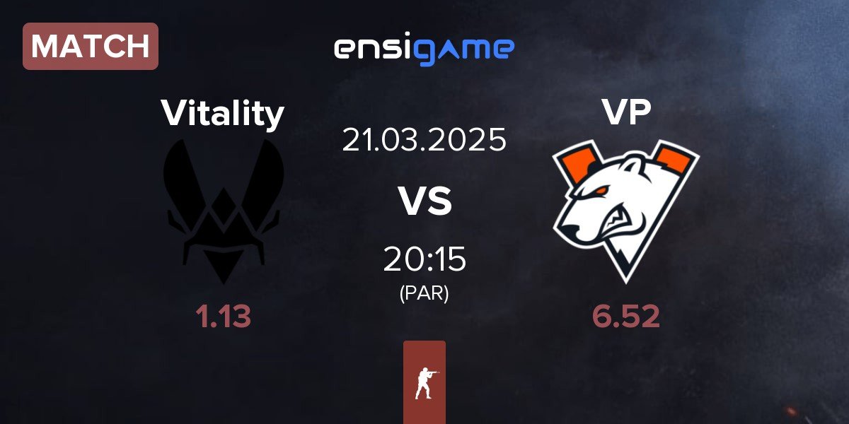 Match Team Vitality Vitality vs Virtus.Pro VP | 21.03